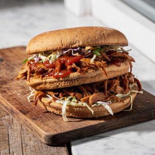 Vegan Pulled Pork Jackfruit Sandwich