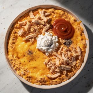 Healthy Buffalo Chicken Dip
