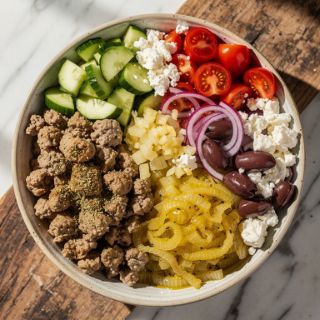 Ground Turkey Greek Bowls