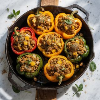 Turkey Stuffed Peppers