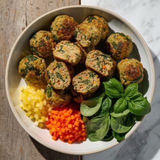 Spinach Turkey Meatballs