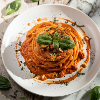 Vegan Penne Ala Vodka (oil-free)