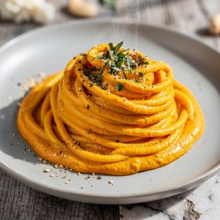 Creamy Vegan Pumpkin Pasta