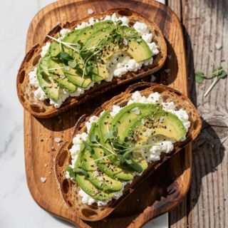 Cottage Cheese Toast