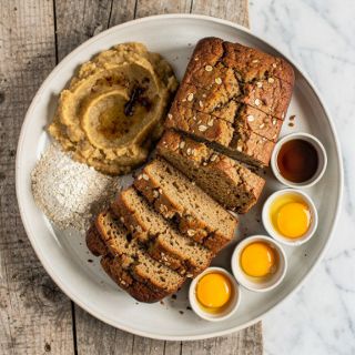 Oat Flour Banana Bread
