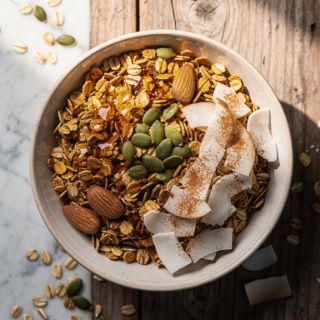 Homemade Pumpkin Spice Granola (vegan + gluten-free!)