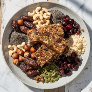 Homemade Vegan Protein Bars (no bake!)