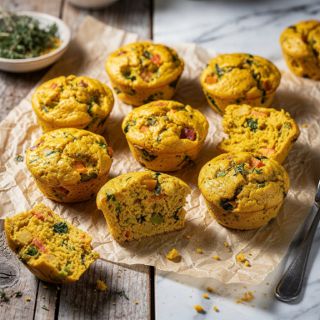 Vegan Egg Frittata Muffins