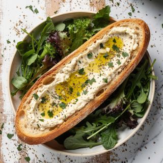 Vegan Garlic Bread (dairy-free!)