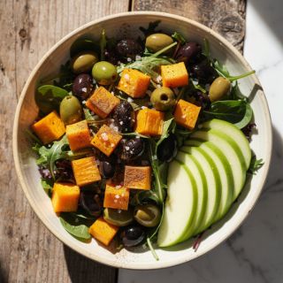 Fall Harvest Breakfast Salad