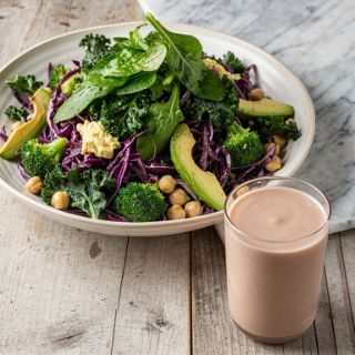 Kale and Cabbage Salad