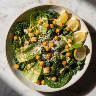 Classic Vegan Caesar Salad