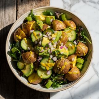 Healthy Vegan Potato Salad (No Mayo!)