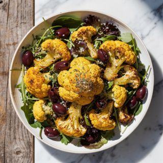 Roasted Cauliflower Salad