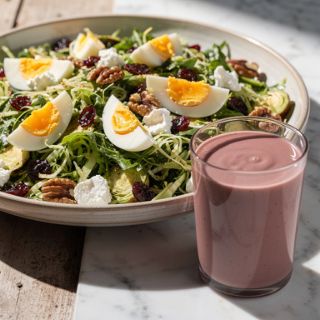 Shaved Brussels Sprout Salad
