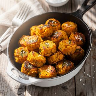 Roasted Kabocha Squash Tots