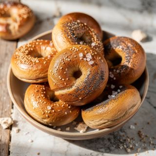 2 Ingredient Bagel (Baked)