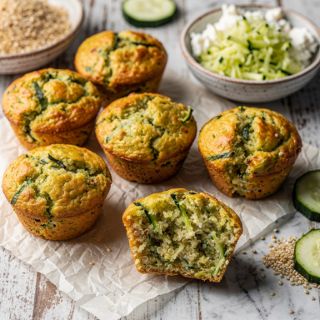 Quinoa Zucchini Frittata Muffins