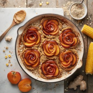 Plum Rosette Tarts