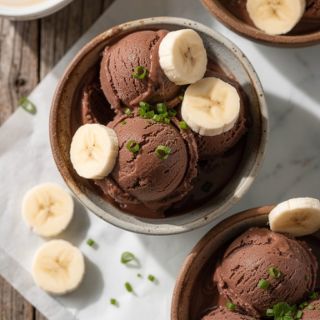Frozen Banana Treat with Chocolate (Better Than Ice Cream!)